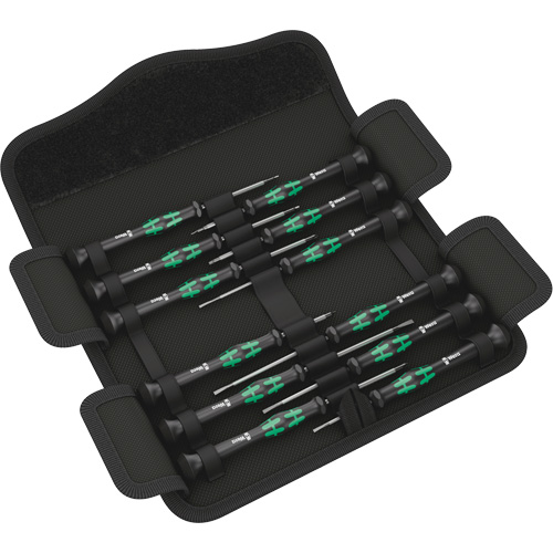 Micro Series Screwdriver Set, 12 Pcs. Helyx Safety & Industrial Supplies