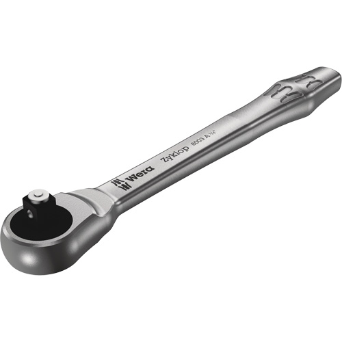 Zyklop Metal Ratchet 1/4 Push Through , 1/4" Drive, Plain Handle Helyx Safety & Industrial Supplies