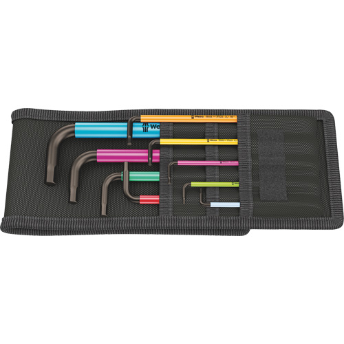 Hex Plus Key Set in a Pouch, 9 Pcs., Imperial Helyx Safety & Industrial Supplies