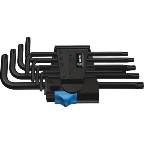L-Key Set with Holding Function, 9 Pcs., Torx&reg; Helyx Safety & Industrial Supplies