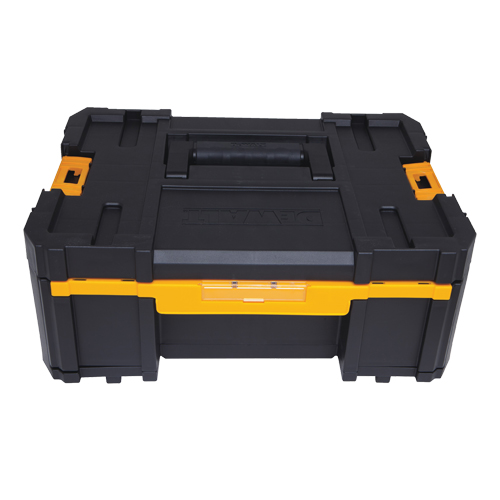 TSTAK&reg; III Tool Box with Single Deep Drawer, 16-3/4" x 12-1/4" x 6-7/8", Black Helyx Safety & Industrial Supplies