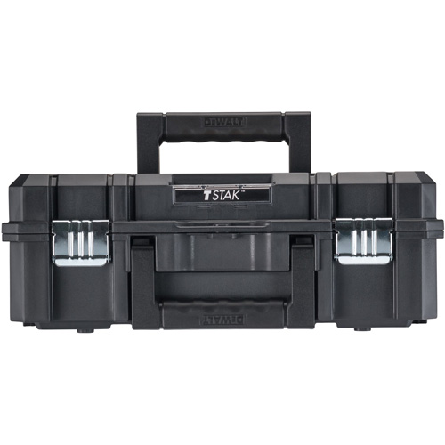 TSTAK&reg; II Tool Box with Flat Top, 17-1/4" x 13" x 6-3/8", Black Helyx Safety & Industrial Supplies