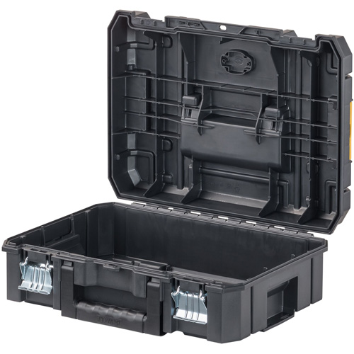 TSTAK&reg; II Tool Box with Flat Top, 17-1/4" x 13" x 6-3/8", Black Helyx Safety & Industrial Supplies