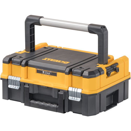 TSTAK&reg; I Tool Box with Long Handle, 17-1/4" x 13" x 6-3/8", Black Helyx Safety & Industrial Supplies