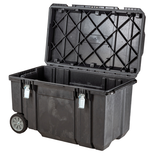 TOUGH CHEST Mobile Storage, 38-29/32" x 23-3/32" x 24-5/16", Black Helyx Safety & Industrial Supplies