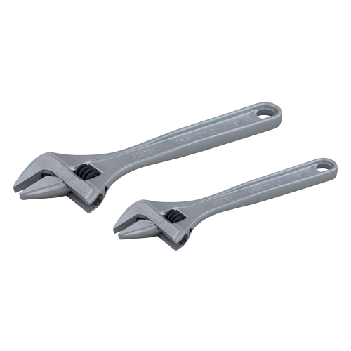 Wrench Set, Adjustable, 2 Pieces, Imperial and Metric Helyx Safety & Industrial Supplies