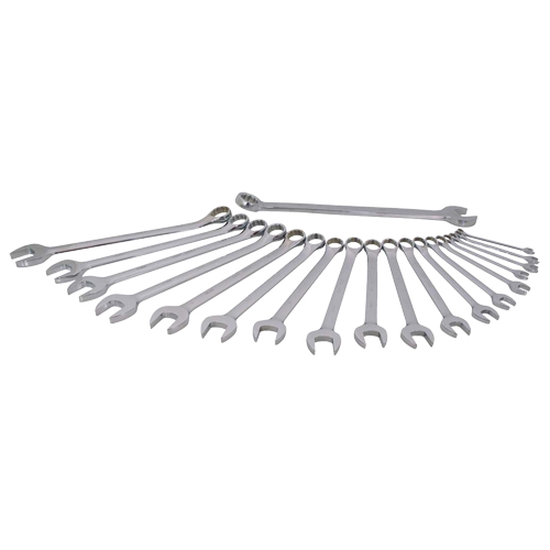 Wrench Set, Combination, 19 Pieces, Metric Helyx Safety & Industrial Supplies