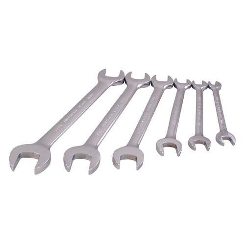 Wrench Set, Open-Ended, 6 Pieces, Metric Helyx Safety & Industrial Supplies