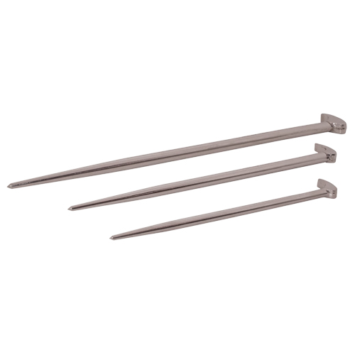 Rolling Head Pry Bar Set, 3 Pcs. Helyx Safety & Industrial Supplies