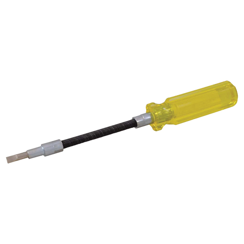Tournevis &agrave; fente flexible, Tige de 3/16", Ronde, 7-1/2" lo, Prise en Plastique Helyx Safety & Industrial Supplies