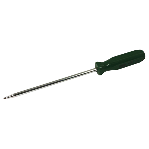 Square Screwdriver, #1 Tip, Round, 12-1/4" L, Plastic Handle Helyx Safety & Industrial Supplies