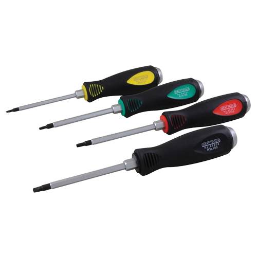 Square Recess Screwdriver Set, 4 Pcs. Helyx Safety & Industrial Supplies