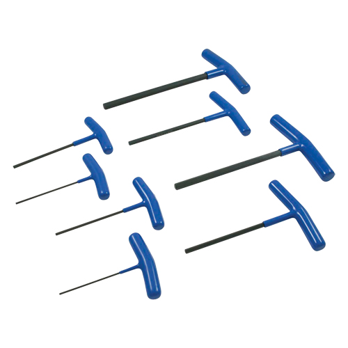 T-handle Hex Key Set, 8 Pcs., Metric Helyx Safety & Industrial Supplies