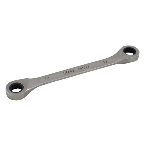 Cl&eacute; &agrave; cliquet polygonale double pour engrenage, 12 pans, 12 mm x 13 mm, Fini Ordinaire Helyx Safety & Industrial Supplies