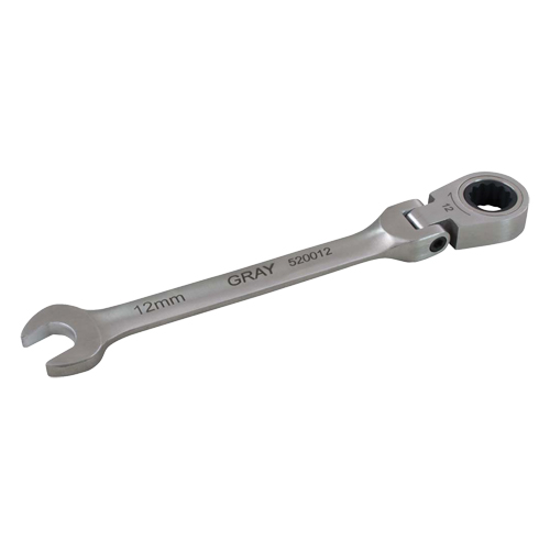 Cl&eacute; &agrave; cliquet mixte &agrave; t&ecirc;te flexible Helyx Safety & Industrial Supplies