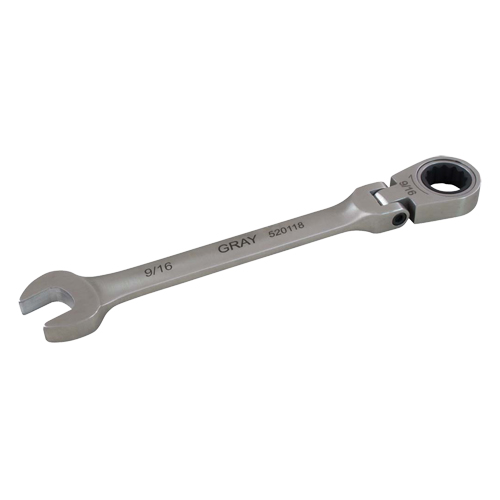 Cl&eacute; &agrave; cliquet mixte &agrave; t&ecirc;te flexible Helyx Safety & Industrial Supplies
