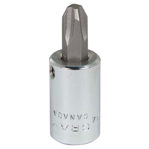 Head Socket, Phillips, #4 x 1.93" L, 3/8" Square Drive Drive Helyx Safety & Industrial Supplies