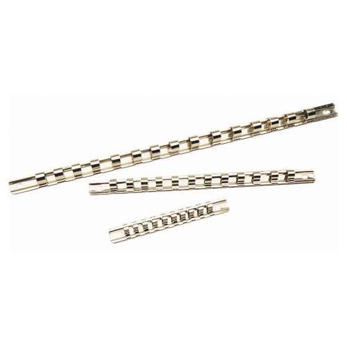 6" Socket Rail with Clips Helyx Safety & Industrial Supplies