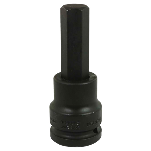 Impact Bit Socket, Hex, 19 mm x 3/4" Drive Helyx Safety & Industrial Supplies