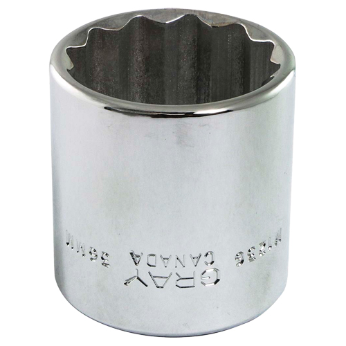 Douille, 13 mm, Prise 1/2", 12 pans Helyx Safety & Industrial Supplies