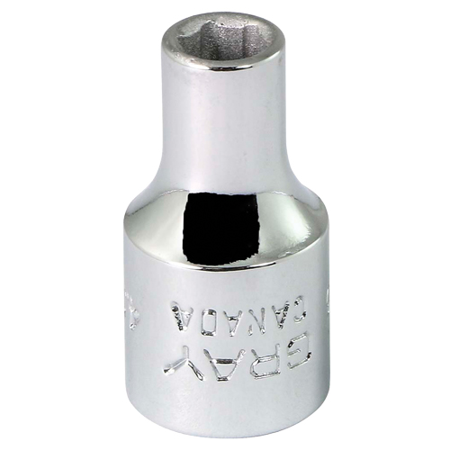Socket, 4.5 mm, 1/4" Drive, 6 Points Helyx Safety & Industrial Supplies