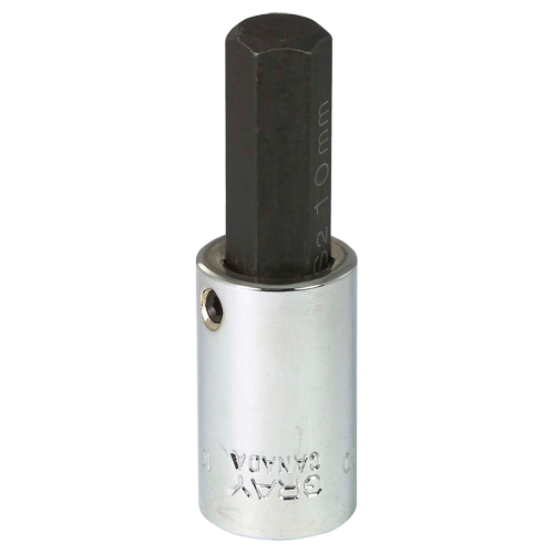 Bit Socket, 10 mm x 2-1/5" L, 3/8" Drive Helyx Safety & Industrial Supplies