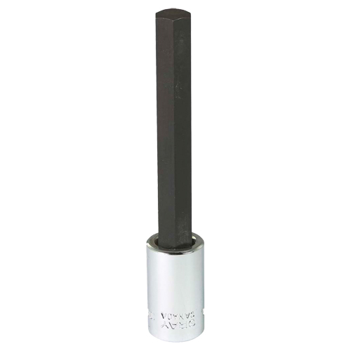 Extra Long Bit  Socket, 10 mm x 4" L, 3/8" Drive Helyx Safety & Industrial Supplies