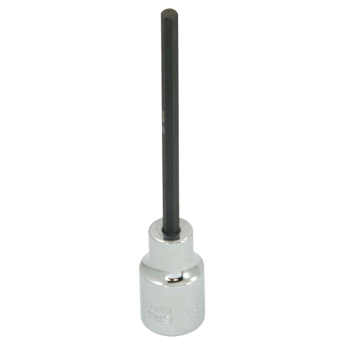 Tr&egrave;s longue douille &agrave; embout, 4 mm x 4" lo, Prise 3/8" Helyx Safety & Industrial Supplies