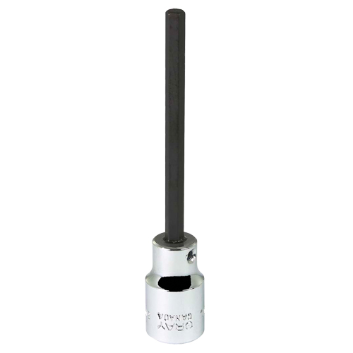 Bit Socket, 5 mm x 3-7/8" L, 3/8" Drive Helyx Safety & Industrial Supplies
