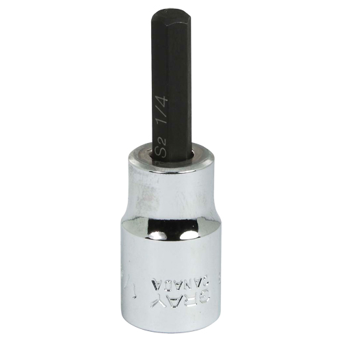 Douille &agrave; embout, 1/4" x 2-3/10" lo, Prise 3/8" Helyx Safety & Industrial Supplies