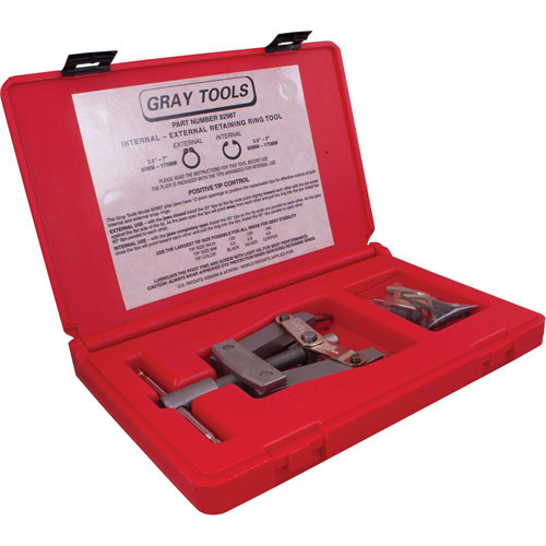 Internal/External Retaining Ring Tool with Tip Set, 13 Pieces Helyx Safety & Industrial Supplies