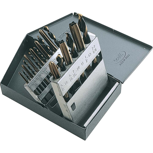 Tap & Drill Set, 18 Pieces Helyx Safety & Industrial Supplies
