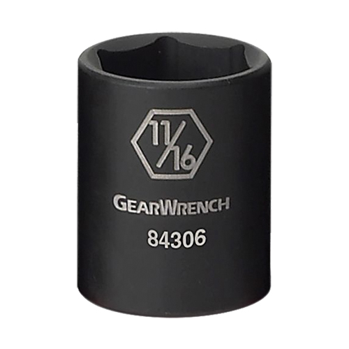 Socket, Impact, 3/4", 3/8" Drive, 6 Points Helyx Safety & Industrial Supplies