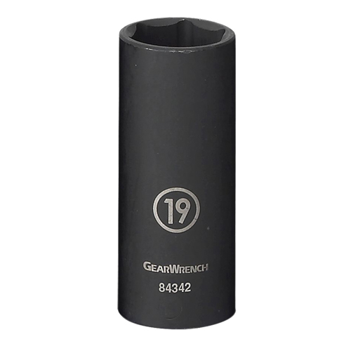 Socket, Impact, 13 mm, 3/8" Drive, 6 Points, Deep Helyx Safety & Industrial Supplies