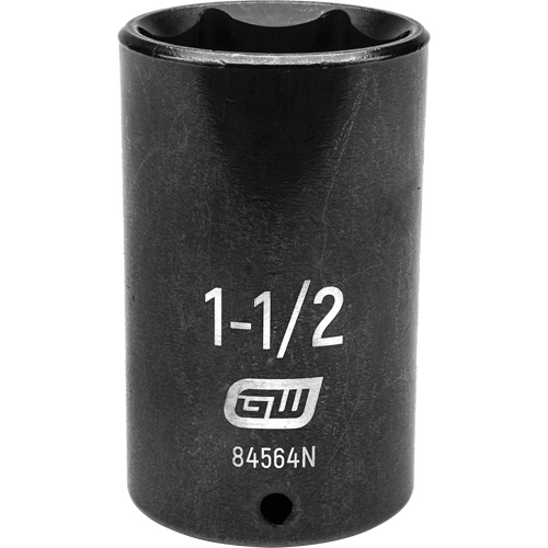 Socket, Impact, 1-1/2", 1/2" Drive, 6 Points, Deep Helyx Safety & Industrial Supplies