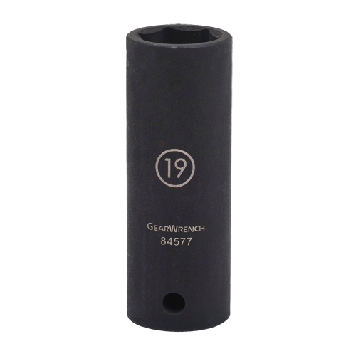 Socket, Impact, 17 mm, 1/2" Drive, 6 Points, Deep Helyx Safety & Industrial Supplies