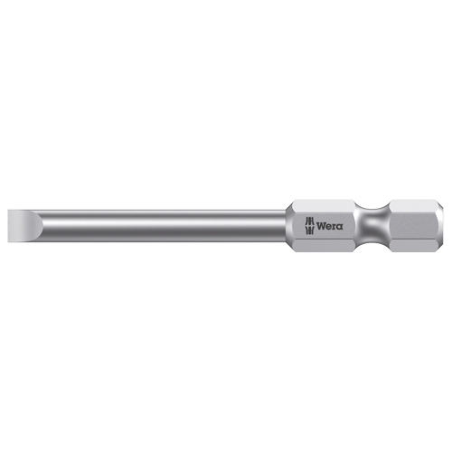 M&egrave;che pour tournevis &eacute;lectrique, Fente, Embout 3 mm, Prise 1/4", Longueur 2-3/4" Helyx Safety & Industrial Supplies