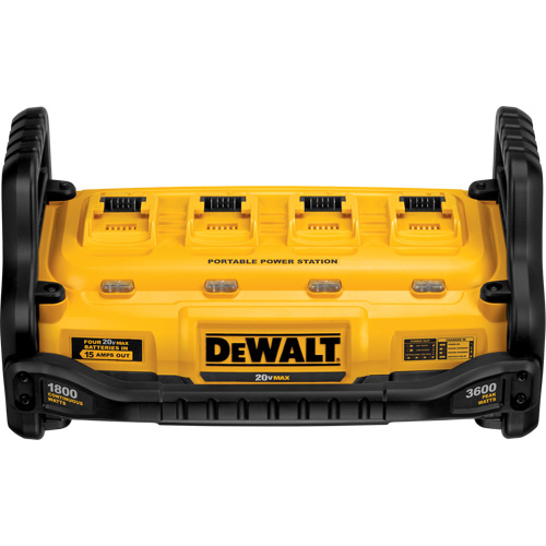 1800 Watt Portable Power Station And Parallel Battery Charger, 20 V, Lithium-Ion Helyx Safety & Industrial Supplies
