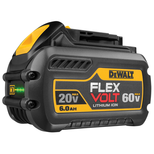 FlexVolt Battery, Lithium-Ion, 60 V, 6 A Helyx Safety & Industrial Supplies