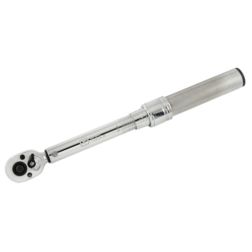 Micrometer Torque Wrench, Click, 1/4" Square Drive, 20 - 150 in-lbs. Helyx Safety & Industrial Supplies