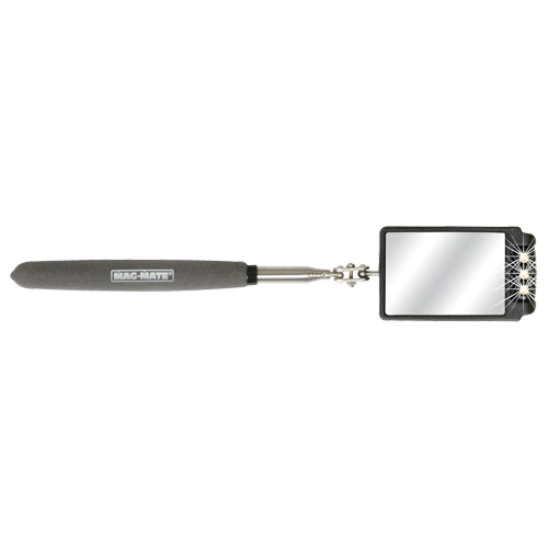 Miroir d'inspection, Rectangulaire, 2-3/4" lo x 1-7/8" la, T&eacute;lescopique Helyx Safety & Industrial Supplies