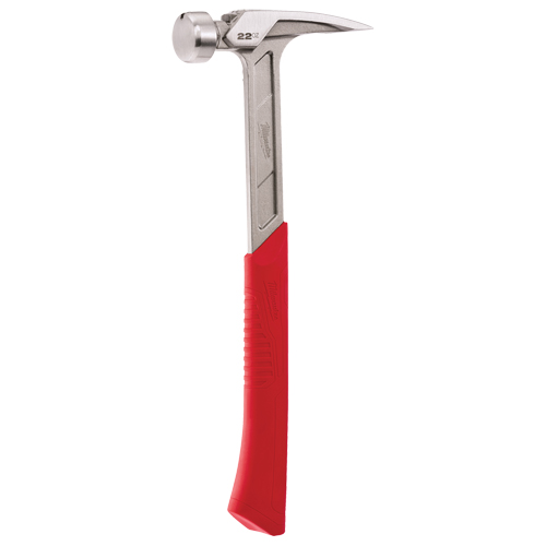 Smooth Face Framing Hammer, 22 oz., Solid Steel Handle, 15" L Helyx Safety & Industrial Supplies