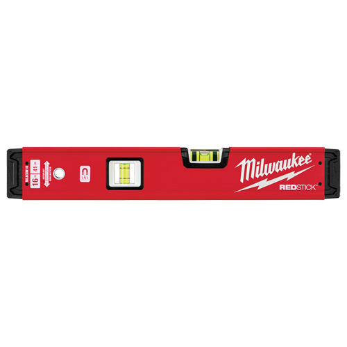 Niveau Redstick, Boîte, 1,33' lo, Acier, 2, Magn&eacute;tique Helyx Safety & Industrial Supplies