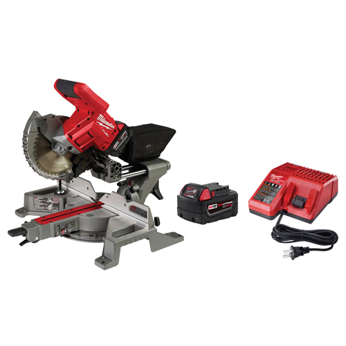 M18 Fuel Dual-Bevel Sliding Compound Mitre Saw Kit Helyx Safety & Industrial Supplies