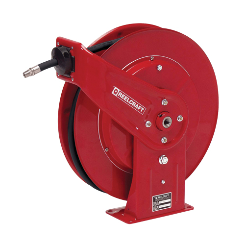Hose Reel, Air/Water, 1/2" x 50', Single Hose, 300 psi Helyx Safety & Industrial Supplies