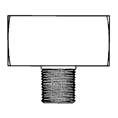 Male Branch Tee, Brass, 1/8" Helyx Safety & Industrial Supplies