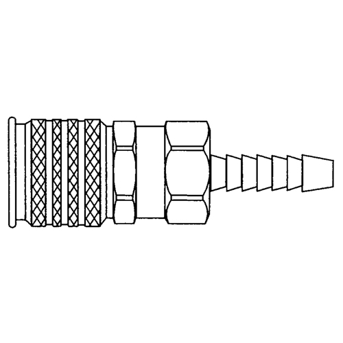 Raccord rapide Uniquik, Laiton Helyx Safety & Industrial Supplies