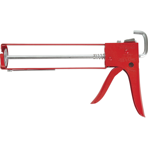 Drip-Free E-Z Thrust&reg; Hex Rod Parallel Frame Caulking Gun, 300 ml Helyx Safety & Industrial Supplies