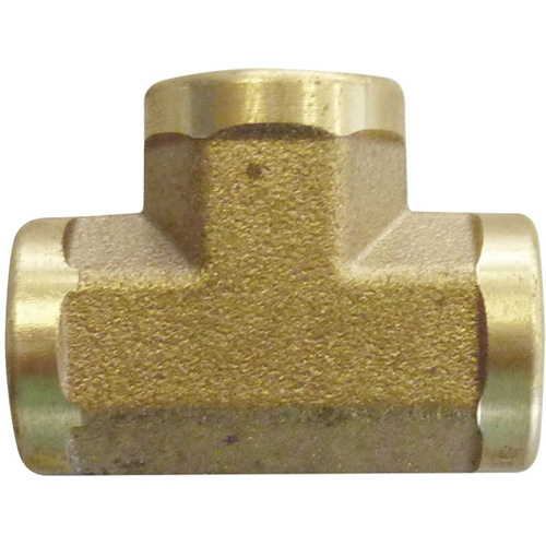 Raccord en T femelle, Laiton, 3/8" Helyx Safety & Industrial Supplies