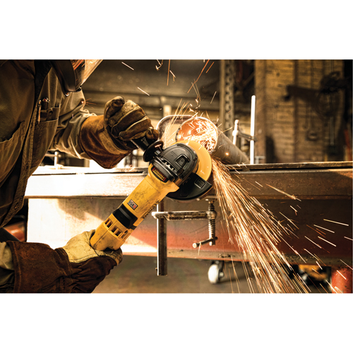 Trigger Switch Angle Grinder, 6", 120 V, 13 A, 9000 RPM Helyx Safety & Industrial Supplies